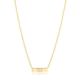 777 Laser Cut Plain Design Charme Collier Pendentif TurkishHandmade En Gros 925 Bijoux En Argent Sterling - Product Image 2