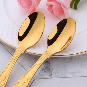 Cuillère en laiton vintage avec sculptures artisanales pour collection Cuillère en laiton durable avec brillant poli pour une longue utilisation à bas prix - Product Image 3