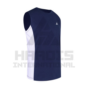 เสื้อกล้ามเนื้อผ้าระบายอากาศได้ดีสำหรับผู้ชายเสื้อกล้ามออกกำลังกายเล่นยิม - Product Image 2