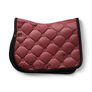 Almohadilla de sillín inglesa Premium, diseño acolchado transpirable, forro suave, soporte duradero y cómodo para almohadillas de sillín de caballos - Product Image 1