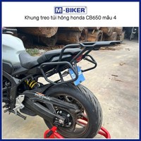 Soporte Trasero Original MBiker para CB650R/CBR650R, Compatible con la Suspensión Trasera, Construcción en EVA/TPU/Aluminio, Corte Láser CNC