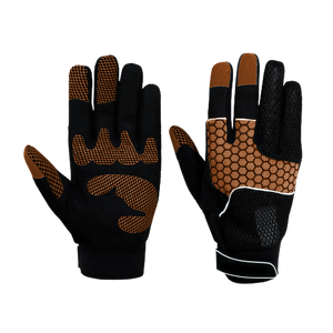 Gants de sécurité industrielle renforcés très résistants aux vibrations Gants de travail de mécanicien résistants aux coupures en cuir synthétique - Product Image 5