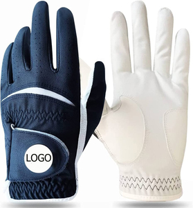 Gants de golf en cuir véritable ultra durables personnalisables, respirants, en peau de mouton de haute qualité, gants de golf en cuir Cabretta - Product Image 2