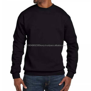 Best Quality Cheap Price Factory Direct Sale New Design High <b>Neck</b> 100% Cotton Fabric Wholesale Men's Sweatshirts Basics - Product Image 5