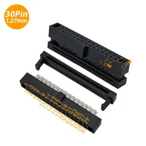 PC Accessories Connectors 230 Pins 1.27mm Pitch Dual Rows IDC FC Sockets Terminates to 0.635mm Flat Ribbon