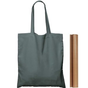 Hot Selling Solid Color Luxury Blank Tote for Travel High Quality Tote Multi Purpose 100% Cotton <b>Straw</b> Handled - Product Image 1