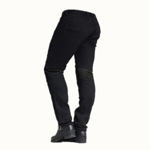 Durable High Quality Mens Motorcycle Armor Jeans with Detachable <b>Knee</b> Hip <b>Pads</b> Breathable & Quick Dry - Product Image 2
