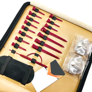 ชุดเครื่องมือต่อผมแบบมืออาชีพ ทำจากสแตนเลส พร้อมคลิปและกรรไกร สำหรับการถอดออกได้อย่างสะดวก - Product Image 4