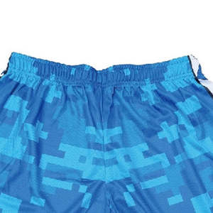 Shorts de basket-ball athlétiques pour hommes en toile, respirants, à devant uni, personnalisables, faible MOQ, vente en gros, fournisseur - Product Image 3
