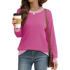 Suéter de Mujer Acogedor, Holgado, de Felpa, Informal, Elegante, Moderno, de Manga Larga, Suave y Cálido para Otoño - Product Image 5