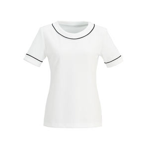 เสื้อคัตแอนด์ซอว์สีดำ รุ่น E-3121 (LL) สำหรับกางเกงขาสั้นและกางเกงรัดรูป - Product Image 4