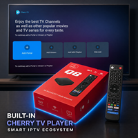 BOXPUT Q8 TV Box S905Y4 Android 14 4GB 32GB 4K WIFI BT5.0 Widevine L1 Logotipo Personalizado Control Remoto 1 unidad MOQ Aplicación TV CMS Cuenta Push Factory