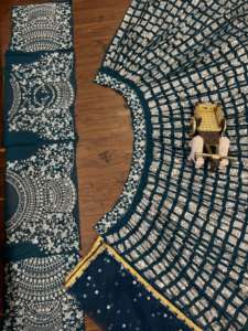 2022 meilleure qualité concepteur lourd deux tons soie Lehenga Choli indien mariée fête de mariage porter dernière arrivée au meilleur prix - Product Image 3