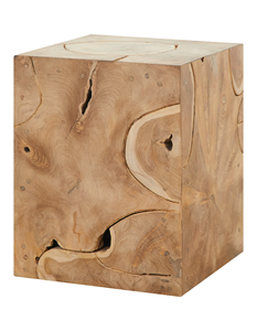 Mesa auxiliar de madera de alta calidad, taburete de tocón de árbol, taburete de madera, mesa auxiliar para decoración del hogar y muebles de exterior hechos en Vietnam - Product Image 1