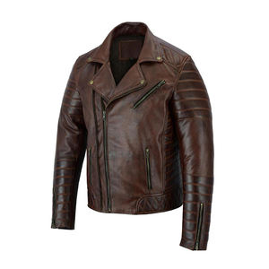 Chaqueta de piel auténtica de oveja de alta calidad para hombre, abrigo de invierno bordado con piel de serpiente transpirable de talla grande - Product Image 3