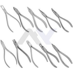 Juego de alicates de ortodoncia de acero inoxidable de la mejor calidad, equipo Dental Manual, alicates cortadores de ligaduras, herramienta de ortodoncia Dental - Product Image 4