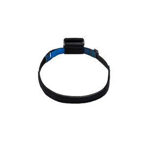 Linterna Frontal LED Ajustable Negra con Patrón Rojo, Resistente al Agua IPX4, Batería Recargable, Alta Luminosidad para Camping y Uso en Exteriores - Product Image 2