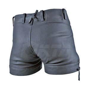 Concevez votre propre logo Short en cuir pour homme Short en cuir respirant à séchage rapide Meilleure vente Short pour homme - Product Image 3