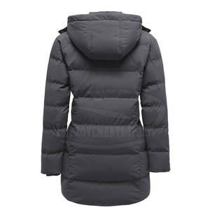 Meilleure vente Veste parka à bas quantité minimale de commande pour femmes Veste parka pour femmes marque privée en matériau durable - Product Image 2