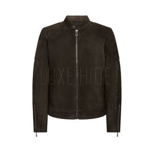 Vestes en cuir confortables de moto Veste de moto en cuir lourd Vestes en cuir de moto coupe-vent de qualité supérieure - Product Image 1