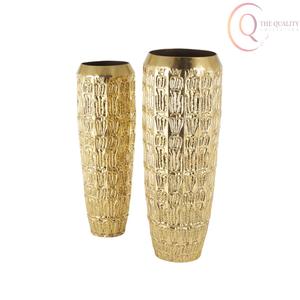 Elegante Florero Decorativo de Metal para Mesa con Aspecto Moderno, Apto para Hogares, Oficinas y Hoteles - Product Image 1