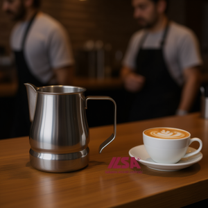 Ilsa Evolution Brocca per Cappuccino da 6 Tazze in Acciaio Inox 18/10 Premium - Product Image 3
