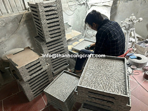 ที่ตั้งเค้กไข่มุกธรรมชาติหรูหราพร้อมไม้ม็อบแบบต้นมะพร้าวสำหรับตกแต่งวันหยุดเทศกาลดิวาลีรอมฎอน - Product Image 6