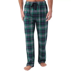 Pantalones de dormir de franela de algodón cómodos hechos a medida unisex Pantalones cortos de ajuste relajado para noches de invierno sexy - Product Image 1