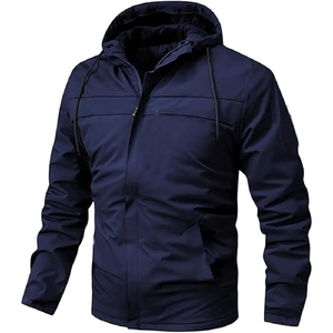 High Quality Men's <b>Smart</b> Casual Nylon <b>Jacket</b> Lightweight Waterproof Multi-Pockets Nylon <b>Jacket</b> - Product Image 6