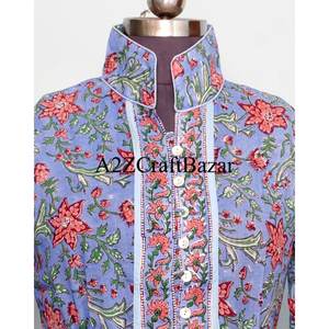 Robe midi décontractée d'été pour femme en 100% pur coton, style occidental, manches bouffantes, écologique, unie, imprimé numérique - Product Image 4