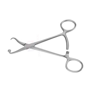 Fórceps de sujeción de hueso quirúrgico de acero alemán Manual de 5,5 pulgadas de alta calidad, pinza de hueso de placa ortopédica - Product Image 5
