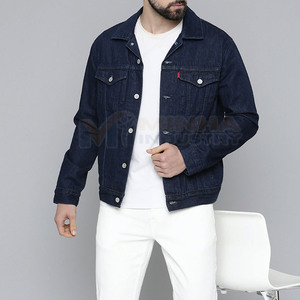 Veste d'hiver en jean pour homme respirante, fabriquée dans un matériau de haute qualité, best-seller, veste d'hiver en jean pour homme pour adulte - Product Image 3