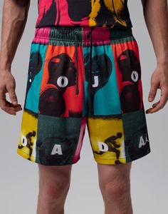 Shorts de basketball pour hommes en polyester mesh double couche, impression par sublimation intégrale de haute qualité, design personnalisé, entrejambe de 5 pouces, style hip hop - Product Image 1
