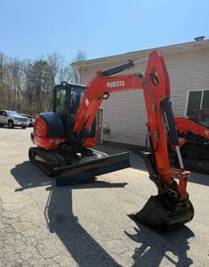 Pour KUBOTA KX040-4 Mini pelle rouge 5.5ton utilisé bon état moteur d'origine boîte de vitesses engrenage 7ton prix états-unis - Product Image 5