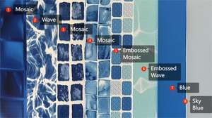 आउटडोर स्विमिंग पूल के लिए कारखाने की कीमत गर्म बिक्री वाटरप्रूफ 1000d pvc पूल लाइनर - Product Image 3