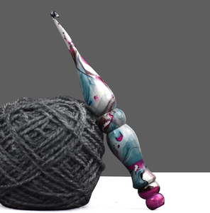 Crochet en résine Aiguilles à tricoter artisanales pour articles divers ménagers Meilleur cadeau pour femme mère - Product Image 2