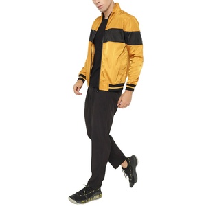 Vêtements personnalisés, ensemble de jogging avec veste et short, survêtement deux pièces à fermeture éclair, ensemble de survêtement coupe-vent en polyester, service 2026 - Product Image 5