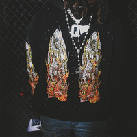 Sweat à capuche unisexe surdimensionné en coton 100 % biologique OEM Basics, imprimé automne, écologique, épais, style streetwear vintage