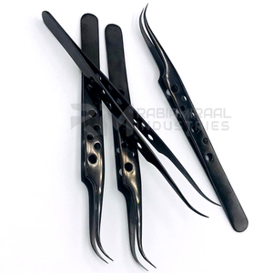 RMI vente en gros nouveau Design pince à épiler à prise entière meilleure qualité pince à cils noir Plasma pince à épiler à extension de cils de qualité supérieure - Product Image 2