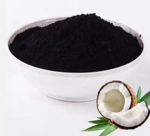 Charbon actif en poudre de coquille de noix de coco de pureté 100% élevé pour la purification du gaz et de l'eau efficace pour les additifs pétroliers - Product Image 1
