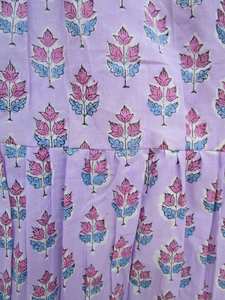 Vestido largo con estampado de borlas Elegante floral Mujer Vestidos casuales de verano Suelto 100% algodón a precios mayoristas. - Product Image 4