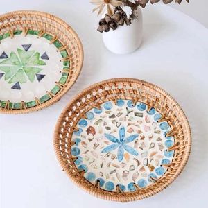 Elegante bandeja de fregona hecha a mano con detalles finos, perfecta para el almacenamiento de joyas de tocador de dormitorio y el estilo Interior del hogar - Product Image 1