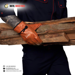 Guantes de Trabajo de Alta Resistencia para Construcción, de Piel de Oveja de Primera Calidad, con Muñequera Elástica, Antideslizantes y Resistentes a Impactos - Product Image 3