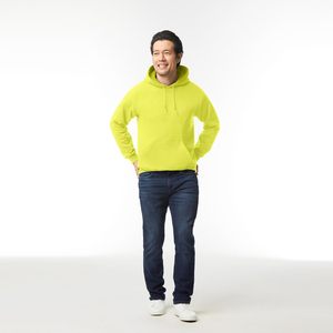 Sweat-shirt à capuche pour hommes, veste à fermeture éclair, sweat-shirt en molleton de coton avec logo personnalisé, tenue d'hiver oversize à épaules tombantes - Product Image 4