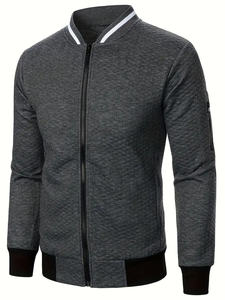 Chaqueta Bomber de alta calidad para hombre con el último diseño Venta en línea Precio barato Nueva condición Chaqueta de tela para hombre - Product Image 6