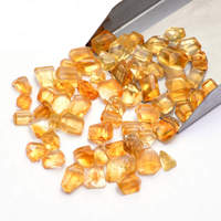 Perles de quartz citrine naturelles facettées en pépites, grandes tailles, en vrac, pour la fabrication de bijoux, artisanat DIY, colliers, bracelets, fournitures en gros