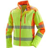 Veste de sécurité sportive réfléchissante, vêtement de travail, uniforme de sécurité de haute qualité, combinaison à manches longues avec LED clignotantes réfléchissantes
