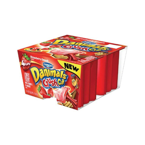 Yogurt Cremoso de Plátano y Fresa, Delicioso de Danimals, Rico en Calcio, Paquete de 6 - Product Image 3