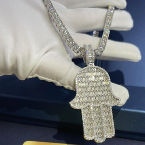 Personaliza tu Cadena Cubana en Oro Rosa de 14k con Diamantes VVS, Diseño Hip Hop de Última Tendencia para Bodas y Regalos - Product Image 5