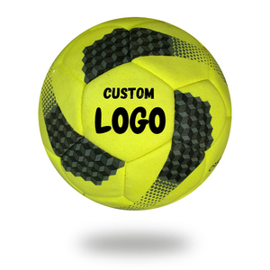 Balón de fútbol de cuero PU de alta llegada fresca cosido a mano impreso entrenamiento deportes balón de fútbol para niños adultos alto rebote - Product Image 1